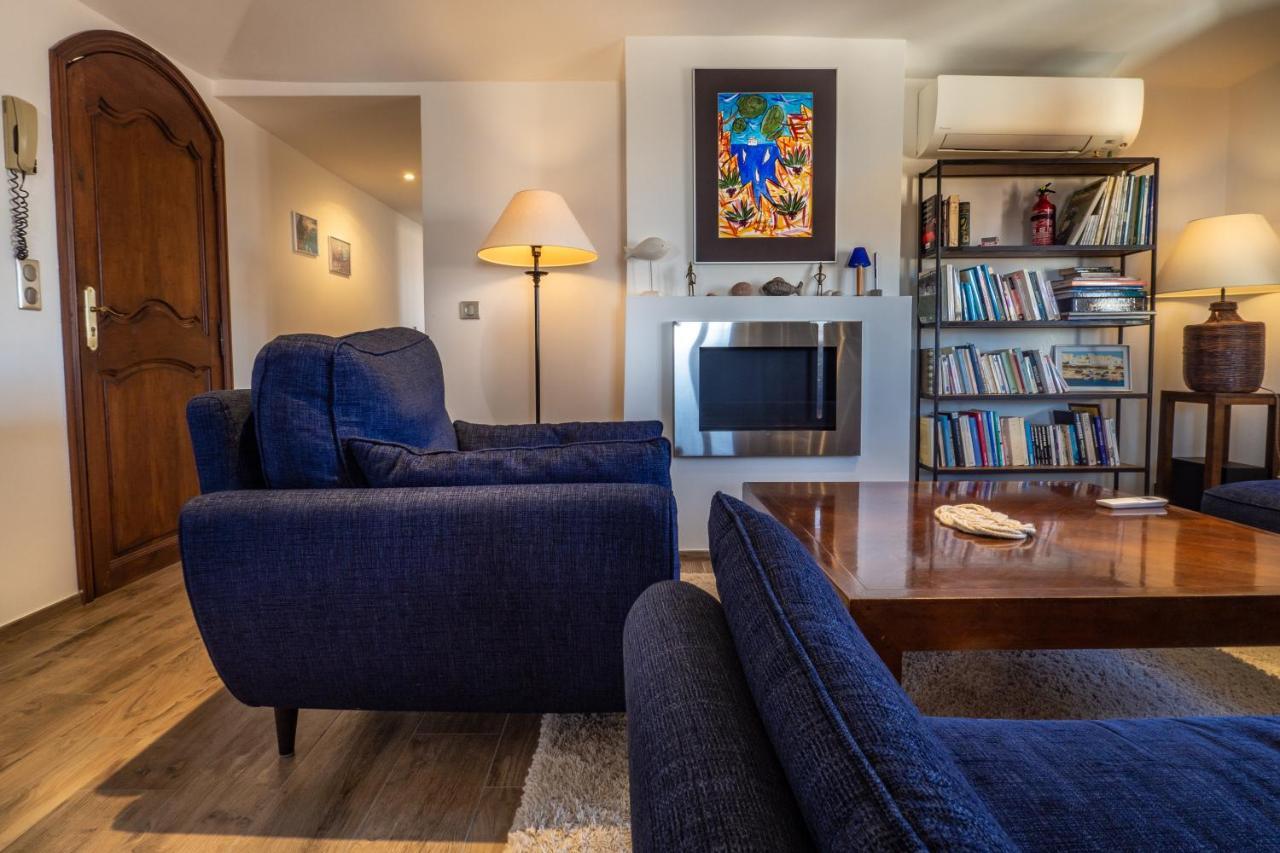 Charmant Appartement Spacieux Pour 6P Vue Mer Vieil Antibes Exteriör bild