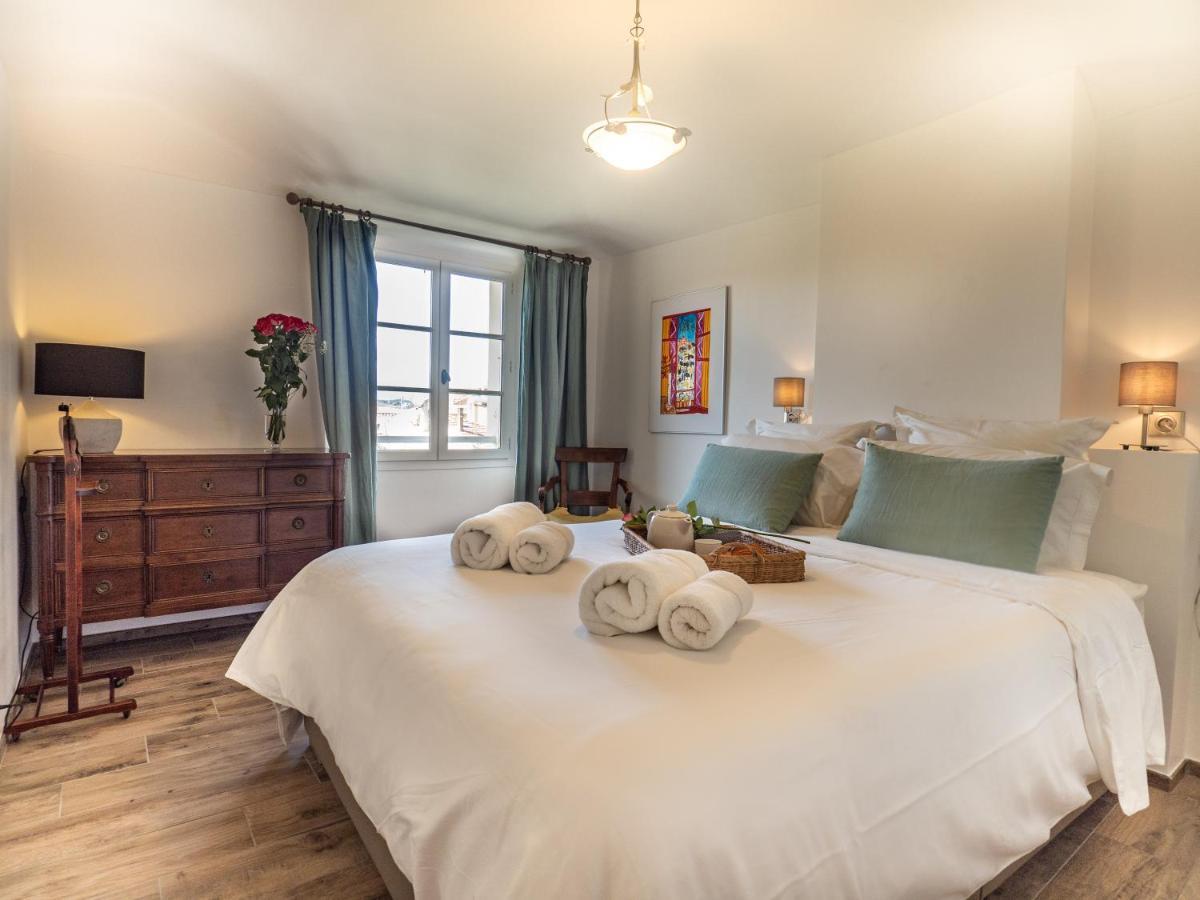Charmant Appartement Spacieux Pour 6P Vue Mer Vieil Antibes Exteriör bild