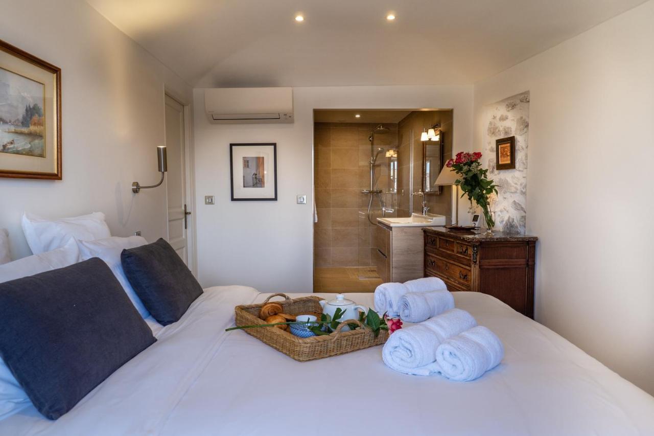 Charmant Appartement Spacieux Pour 6P Vue Mer Vieil Antibes Exteriör bild
